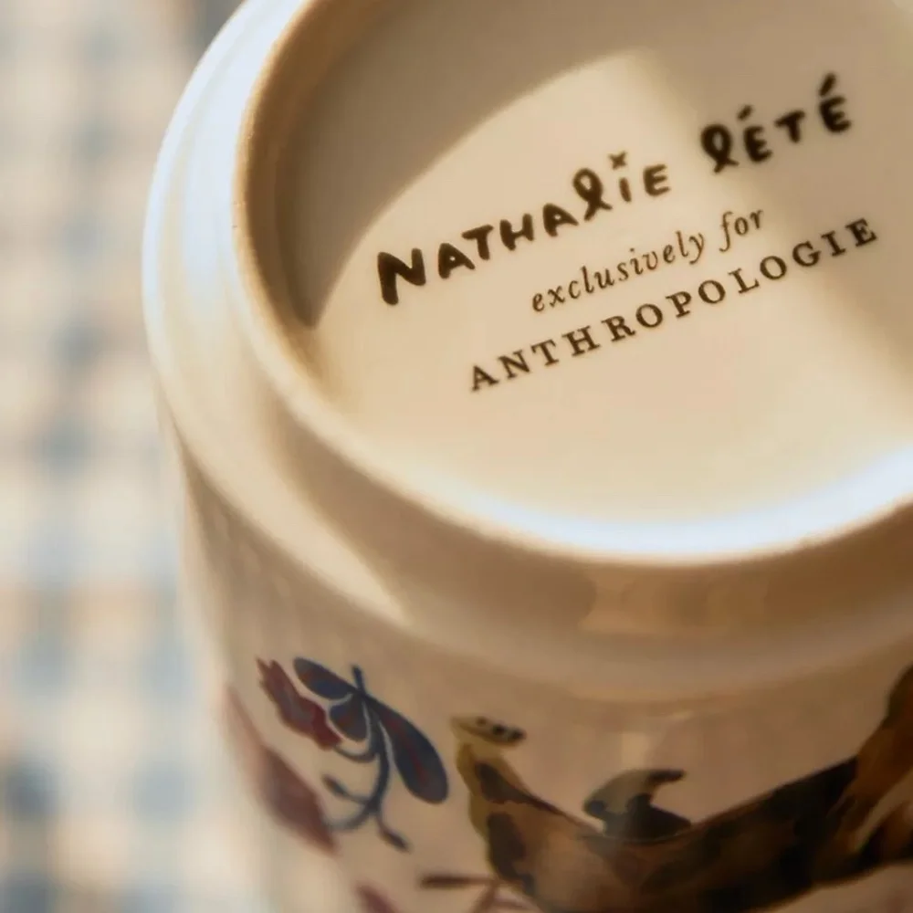 Anthropologie Nathalie Lete Heritage Mug Dog